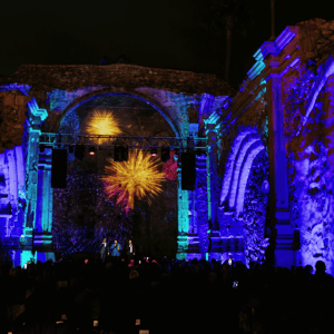 event production in a historical venue