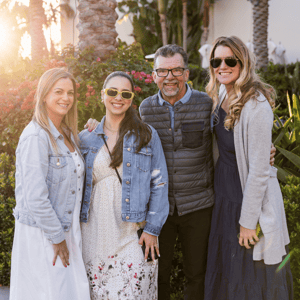 group of incentive trip attendees at an event